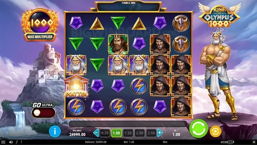 Player strategizing at an online casino game